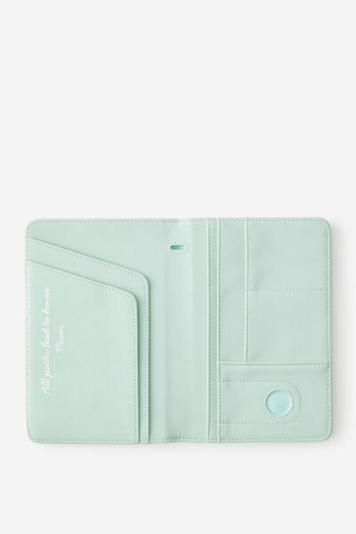 Personalised Travel Wallet, DITSY DO FLORAL