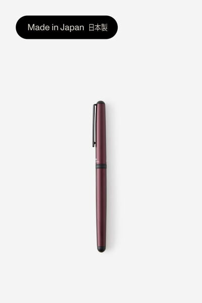 0.5Mm Rollerball Pen, BURGUNDY