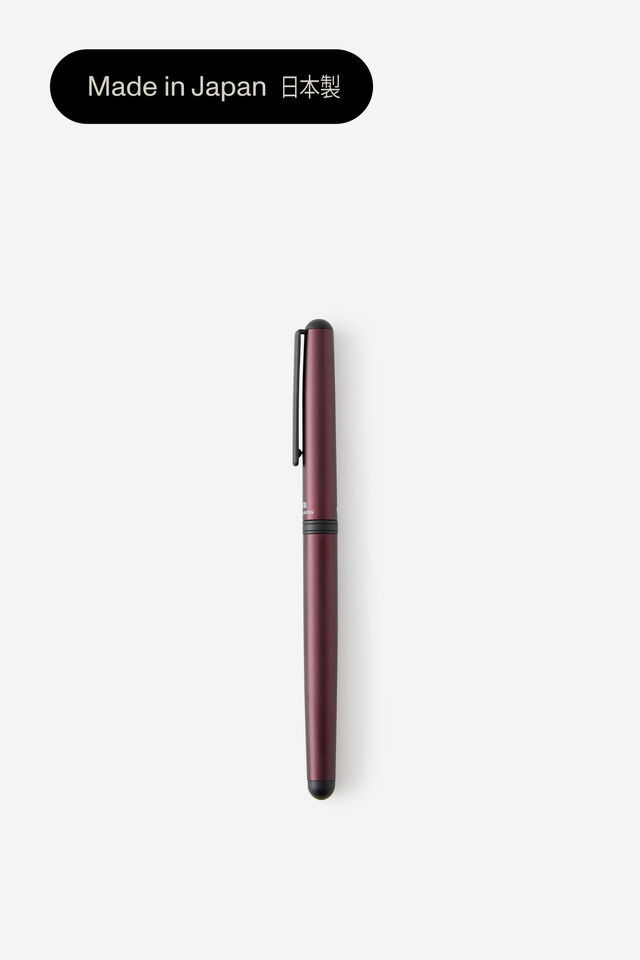 0.5Mm Rollerball Pen, BURGUNDY