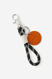 Rope Keyring, BLACK/RIVER GUM - alternate image 1
