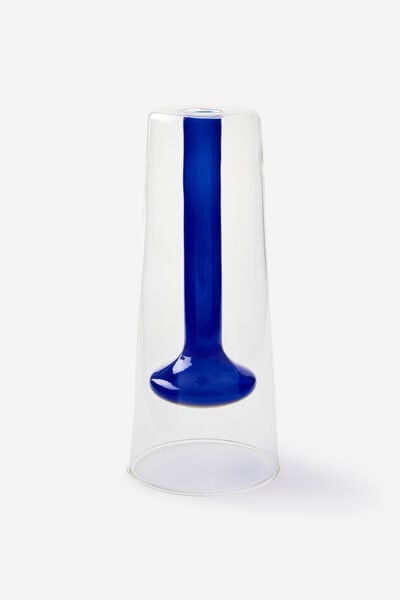 2 Way Vase, BLUE