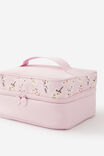 3 Fold Hanging Cosmetic Case, CHERRY BLOSSOM/PINK - alternate image 3