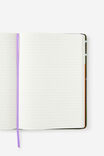 B5 Hard Lined Notetaker Notebook, OLIVE PLAID - alternate image 2