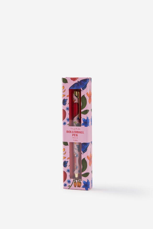 Boxed Capped Rollerball Pen, LCN FRIDA PATTERN
