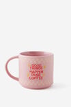 Everyday Mug, GOOD THINGS HAPPEN OVER COFFEE - example image 2
