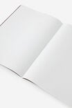 A4 Penpal Notebook, ESPRESSO MINTY - example image 3