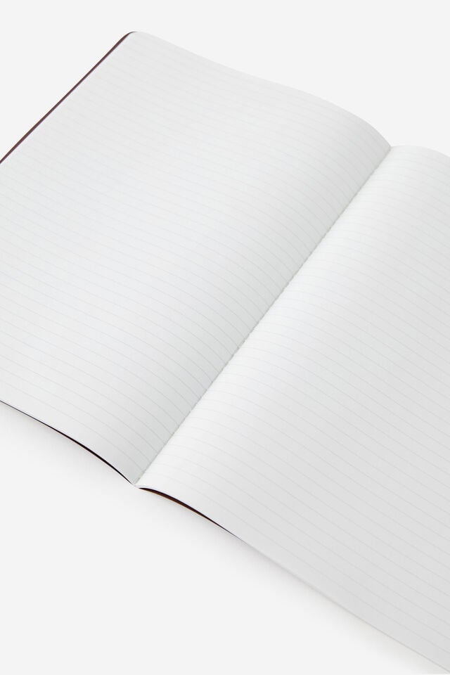 A4 Penpal Notebook, ESPRESSO MINTY