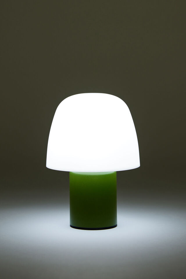 Touch Mushroom Desk Lamp, MARTINI GREEN