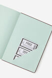 2027 A4 Weekly On Schedule Diary, ESPRESSO/MINTY - example image 4