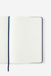 B5 Hard Lined Notetaker Notebook, DEEP SPACE - alternate image 2