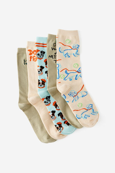 Box Of Socks, DOG LOVERS (M/L)