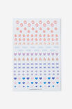 Lcn Nail Sticker Sheet, LCN SAN HELLO KITTY AND FRIENDS FRUITS - alternate image 2