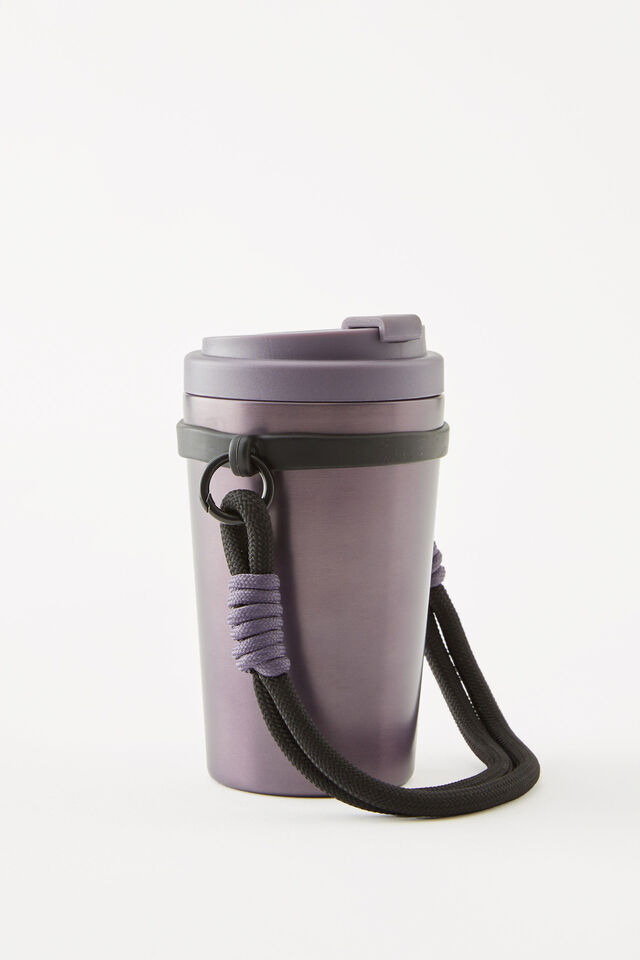 Premium Metal Commuter Cup, SILVER LILAC