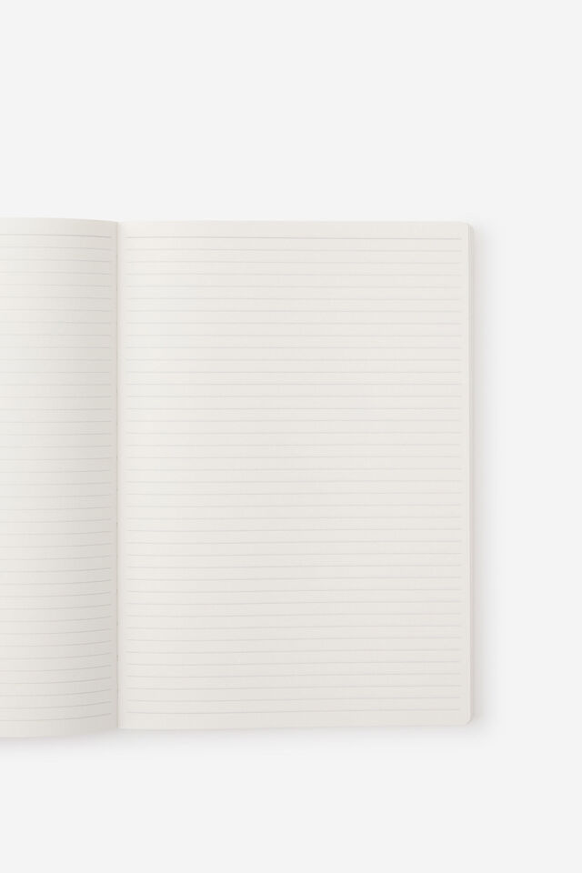 Metro B5 Soft Lined Notebook, Chai