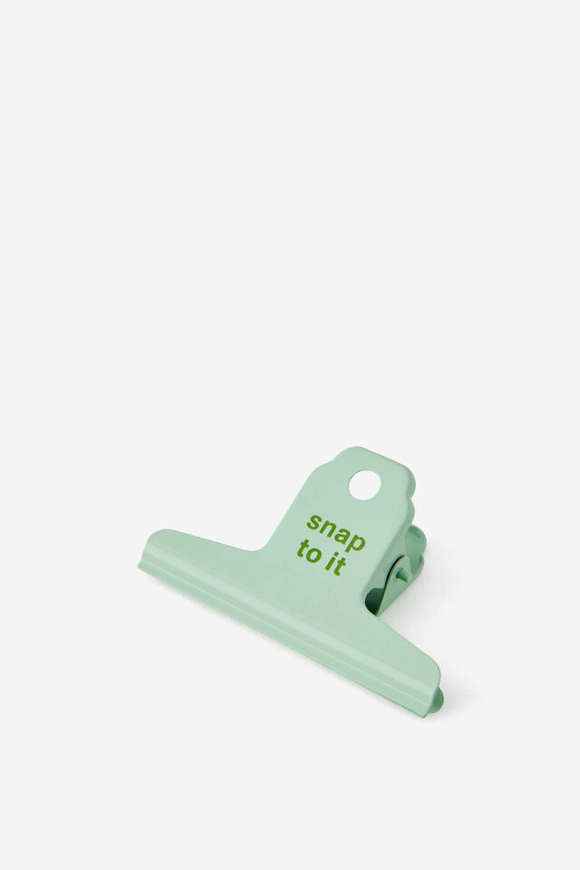 Metal Clippy Clip, MINTY SNAP TO IT