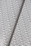 Roll Wrapping Paper, THIS IS YOUR PRESENT WHITE BLACK - alternate image 1