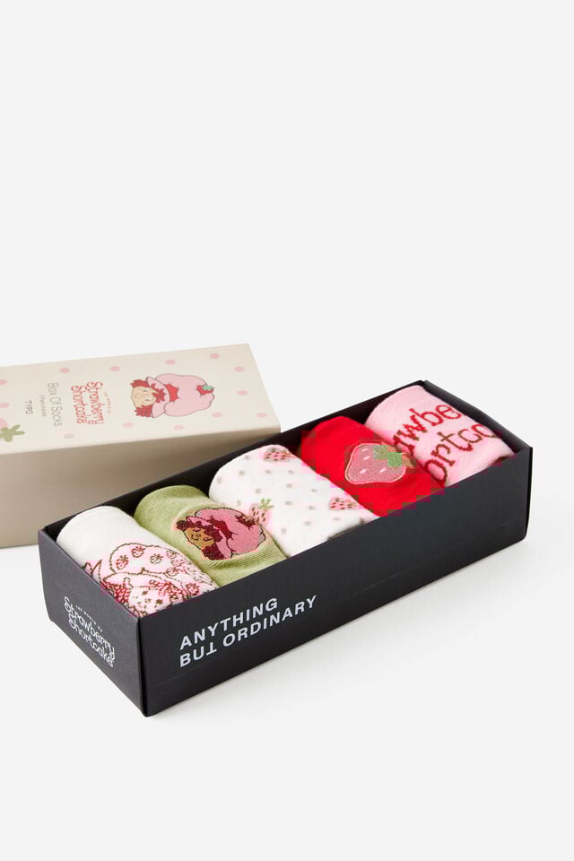 Box Of Socks, LCN SSC STRAWBERRY SHORTCAKE