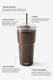 Smoothie Cup 600Ml, METALLIC COYOTE - example image 3