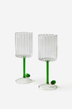 Novelty Cocktail Glass Set Of 2, DIRTY MARTINI - example image 3