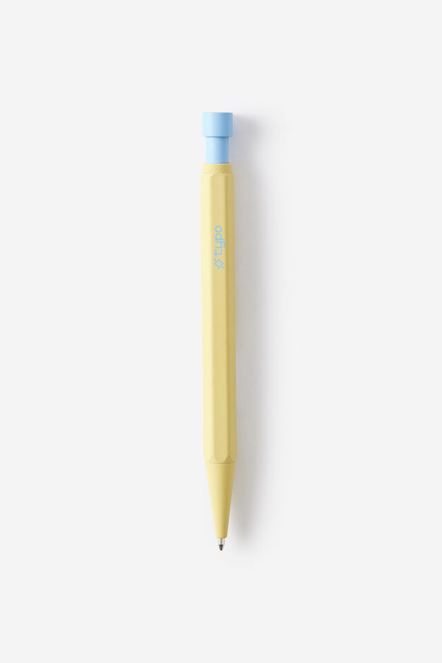 Facet-Nating Ballpoint Pen, LIMONCELLO BLUE SKIES