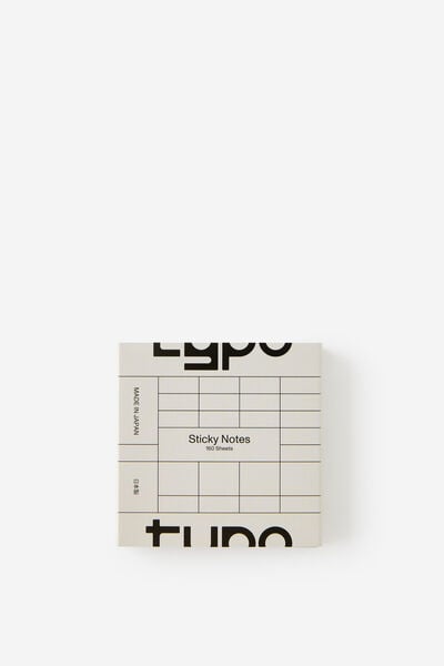 Sticky Note Booklet, BLACK