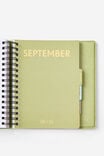 2026 Goals Daily Planner, Bay Leaf Ditsy Frog - alternate image 4