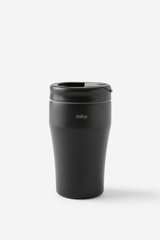 Personalised Loft Commuter Cup 350Ml, BLACK