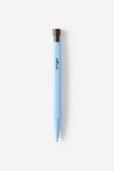 Facet-Nating Ballpoint Pen, BLUE SKIES ESPRESSO