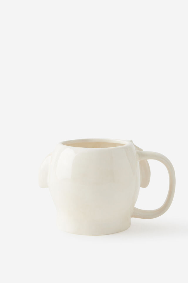 Christmas Shaped Mug, VINTAGE LAMB