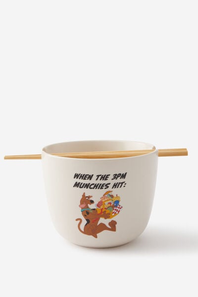 Collab X Feed Me Bowl, LCN WB SCOOBY DOO 3PM MUNCHIES