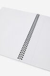 A4 Spiral Lined Notebook, BLUE SKIES - alternate image 3