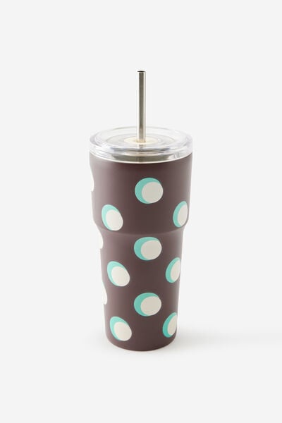 Smoothie Cup 600Ml, ESPRESSO POLKA