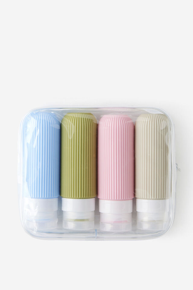90Ml Silicone Travel Bottle Set, SUMMER BREEZE
