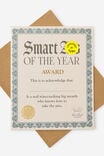 AWARD SMART ASS OF THE YEAR!