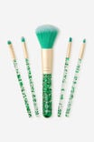 Collab Make-Up Brush 5Pc Set, LCN UNI/WICKED ELPHABA - alternate image 1