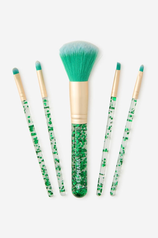 Collab Make-Up Brush 5Pc Set, LCN UNI/WICKED ELPHABA