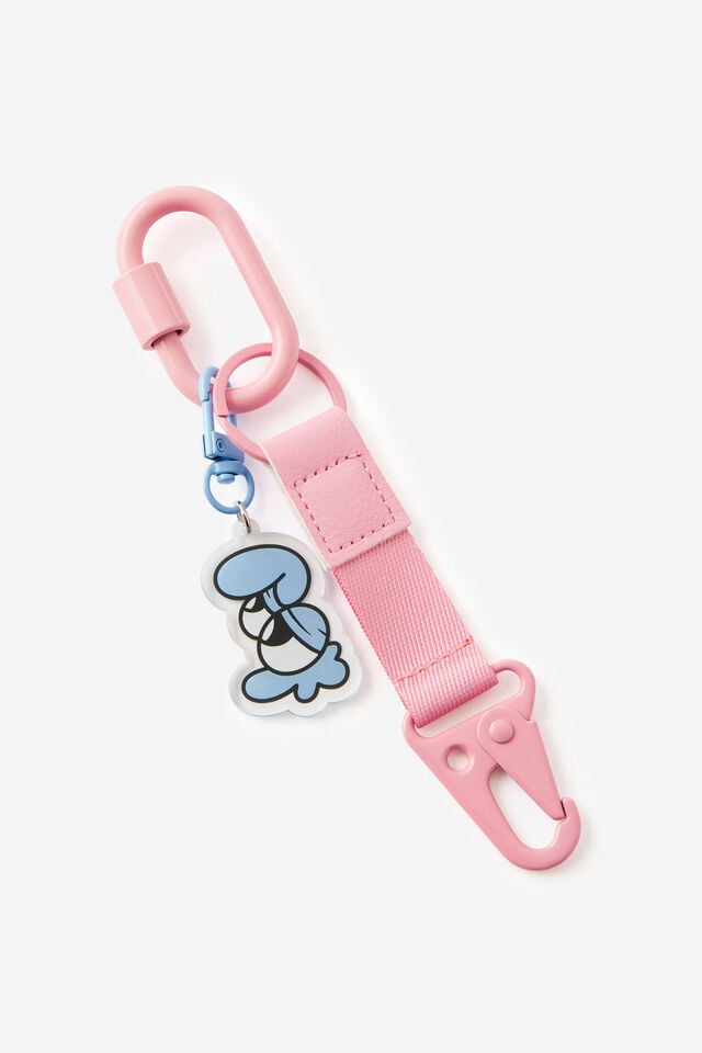 Collab Carabiner Bag Charm, LCN DOO DOODLE BOY/LOOK