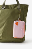 Personalised Mode Zip Pocket, STRAWBERRY MILK - example image 2
