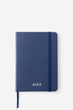 Personalised B6 Hard Cover Lined Notebook, DEEP SPACE - example image 1
