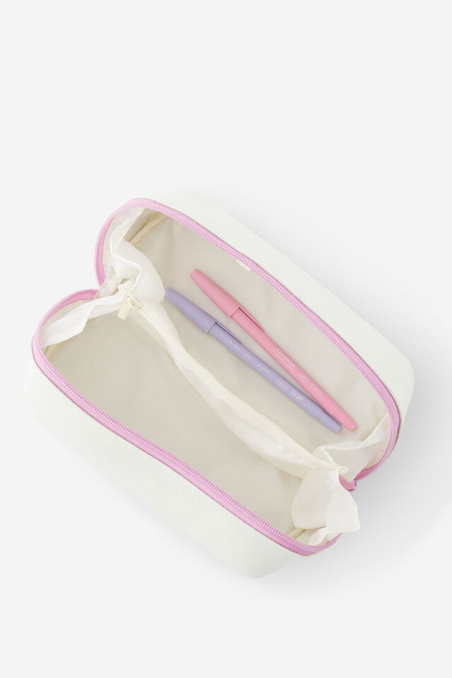 Felix Fold Out Pencil Case, ICED MATCHA