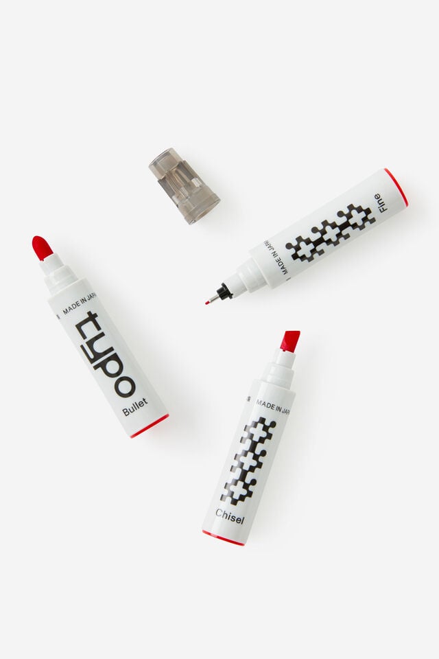 Triple Stack Pen, RED