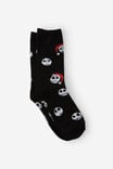Christmas Novelty Socks, LCN DIS NIGHTMARE BEFORE CHRISTMAS (M/L) - alternate image 1