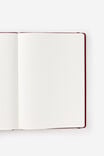 Metro B5 Hard Lined Notebook, Cabernet - alternate image 2
