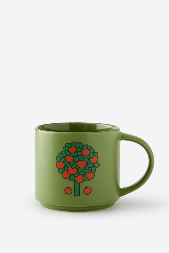 Collectors Everyday Mug, LCN MIF MIFFY FLOWER FIELD OLIVE MOSS