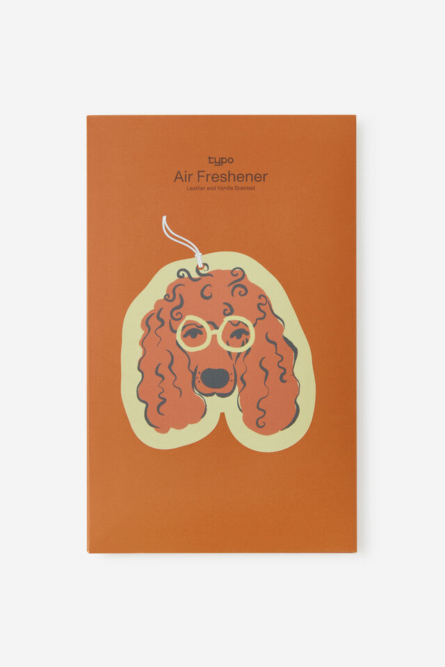 Air Freshener, DOG WEARING GLASSES