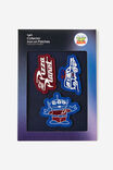 Collector Iron On Patches 3Pk, LCN DIS TOY STORY PIZZA PLANET - example image 3