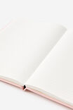 Metro B5 Hard Lined Notebook, Ditsy Pansy Pink Clay - alternate image 3