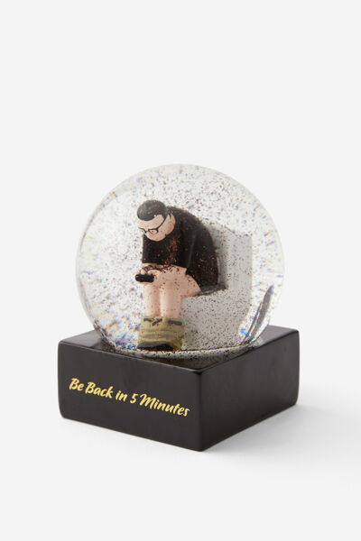 Iconic Snow Globe, TOILET DAD