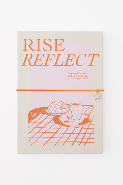 B5 Activity Journal, RISE REFLECT AFFIRMATIONS