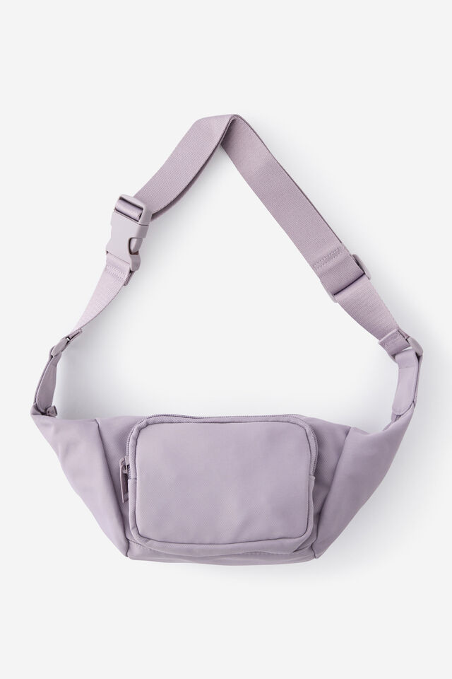 Traveller Sling Bag, SILVER LILAC